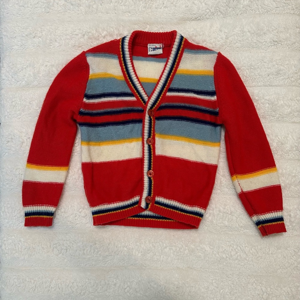 Kids Vintage Striped Sweater
